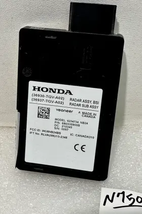 36937-tgv-a02 Acura 2021 2022 Tlx Oem Rear Right Blind Spot Radar Sensor