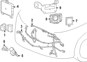8s303-tya-a11 Acura Genuine Distance Sensor