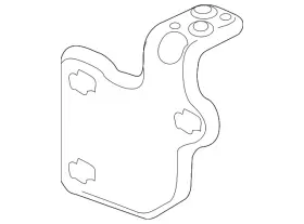 8k0-907-574-b Audi Genuine Cruise Control Distance Sensor Bracket
