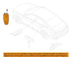 4n0959754amtke Audi Oem 19-23 A6 Allroad Electrical Components-transmitter