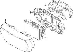 51-11-7-883-386 Bmw Genuine Distance Sensor Bracket