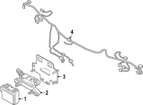 61-12-5-a6a-525 Bmw Genuine Harness