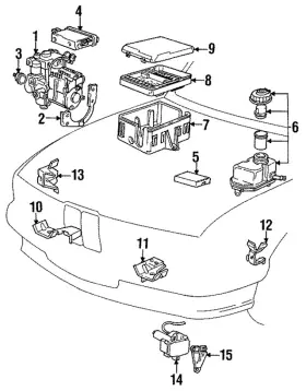 Bmw 65-71-1-386-226 Genuine Cruise Servo Bracket