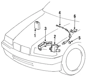 65712228748 Bmw Genuine Actuator