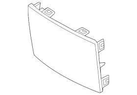 Bmw 66-31-5-a07-6e1 Genuine Distance Sensor Cover