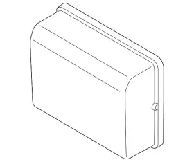 66-31-5-a2e-886 Bmw Genuine Distance Sensor