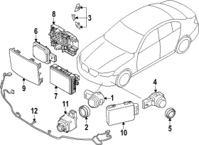 66-31-5-b4c-b93 Bmw Genuine Cover