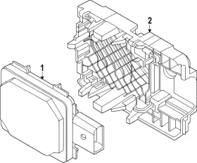 66-31-6-898-296 Bmw Genuine Distance Sensor Bracket