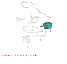 12567859 Buick 1999-2005 Lesabre Cruise Control Module With Bracket Used Oem