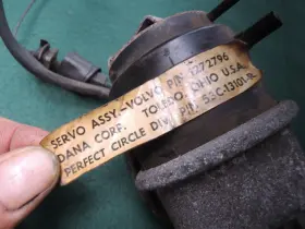 1272796 Dana / Volvo 240 Used Cruise Control Servo Assembly P/n #2