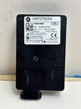04672782aa Dodge 2019 Charger Blind Spot Radar Control Module Oem