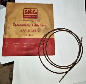 B7a-17262-c Fomoco Nos 1957-1959 Ford Fairlane Ranchero Speedometer Cable Core Thunderbird Custom