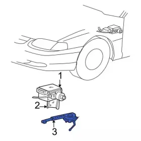 1r3z-9a825-da Ford Genuine Actuator Assembly