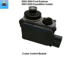 Xw4f-9c735-ad Ford 2l1f9c734bb Xw4f9c735ad 02 03 04 05 Explorer Expedition Cruise Control Module Oem