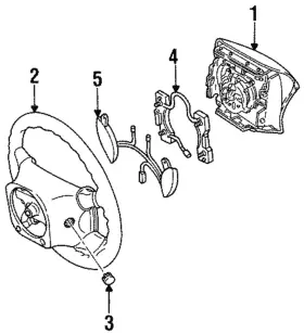 F6dz-9c888-bc Ford Genuine Cruise Switch