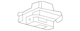 Gb5z-9c888-ac Ford Genuine Sunroof Switch