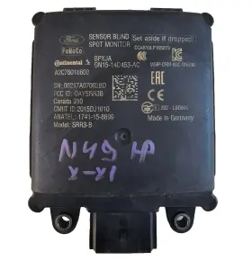 Gn15-14d453-ac Ford 18 Ecosport Rear Right Blind Spot Monitor Radar Sensor Oem #2