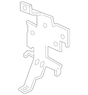 Kb3z14c022a Ford Genuine Distance Sensor Bracket