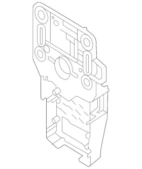 Lj8z-14c022-a Ford Genuine Distance Sensor Bracket #2