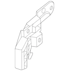 Ml3z-14d189-e Ford Genuine Radar Sensor Bracket