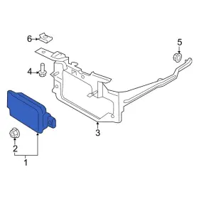 Fk7z9e731af Ford Oe For Edge 2015-2024 Cruise Control Distance Sensor