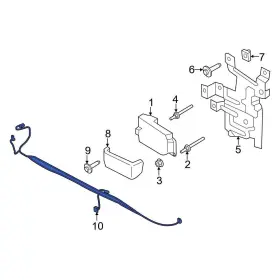 Lc3z15k867a Ford Oe For F-450 Super Duty 20 Front Cruise Control Wiring Harness
