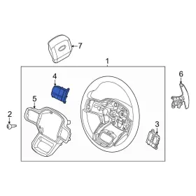 Ml3z9c888ac Ford Oe For F-150 2021-2024 Cruise Control Switch