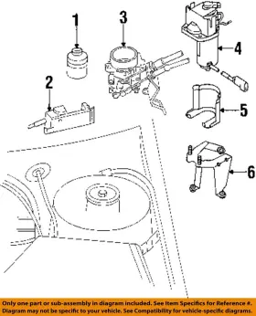 F5rz9a820a Ford Oem 95-02 Contour Cruise Control System-actuator Cable
