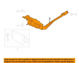 Jr3z14c022aa Ford Oem 2018 - 2023 Mustang Cruise Control Mount Bracket #3