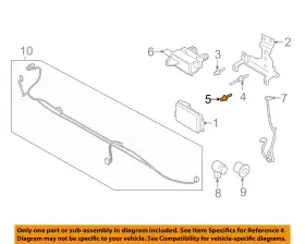 W717468s439 Ford Oem 15-23 F-150 Lightning-distance Sensor Mount Stud
