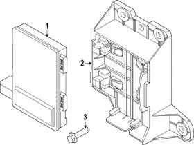 Pr3z-14c022-c Ford Genuine Mount Bracket