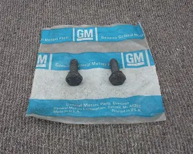 9419004 General Motors Nos 1976 - 77 Chevy Truck Windshield Washer Jar Mounting Bolts Gm Part #