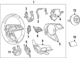 13553196 Gm Genuine Cruise Switch