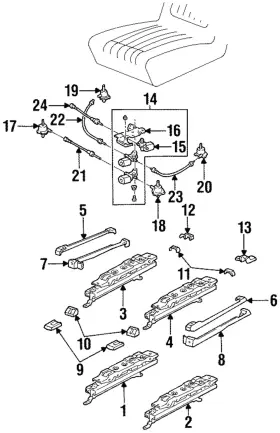20624396 Gm Genuine Actuator Cable