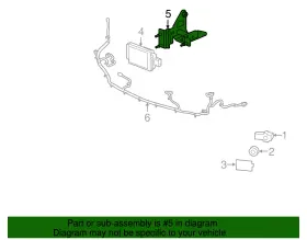 22813677 Gm Genuine Forward Range Radar Bracket #2
