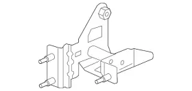 22813677 Gm Genuine Forward Range Radar Bracket
