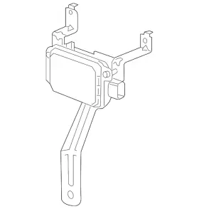 23130426 Gm Genuine Module Assembly-fwd Range Radar