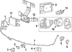 26366777 Gm Genuine F Bracket