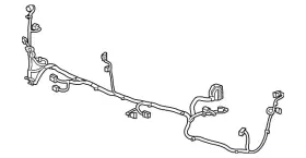 84387253 Gm Genuine Front Object Alarm Sensor Wiring Harness #2 84387253 Gm Genuine Front Object Alarm Sensor Wiring Harness #2