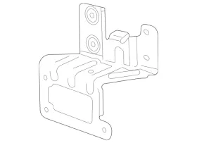 84673933 Gm Genuine Forward Range Radar Bracket