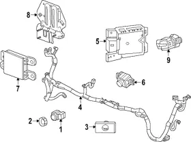 85524428 Gm Genuine Mount Bracket
