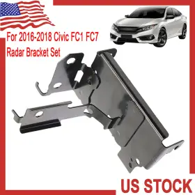 36801-tba-a01 Hlarkd 36801-tba-h01 For 2016 2017 2018 Civic Fc1 Fc7 Usa Radar Bracket Set