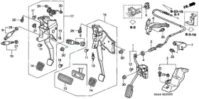17933-s9a-a00 Honda Genuine Clamp Throttle Wire