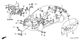 32100-sda-a00 Honda Genuine Harness Front End