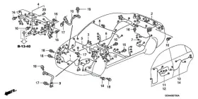 32100-sda-a02 Honda Genuine Wire Harness Front End