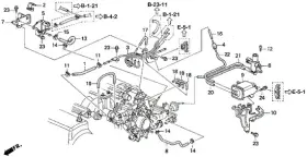 36362-p0g-a00 Honda Genuine Stay Vacuum Tank