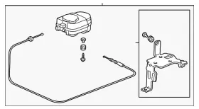 36510-p8f-a00 Honda Genuine Actuator Assembly