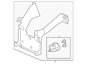 36801-trw-a02 Honda Genuine Mount Bracket