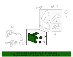 36802-trw-a04 Honda Genuine Cruise Control Distance Sensor #2
