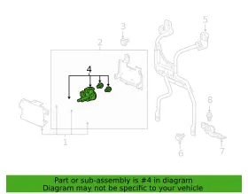 36805-t5a-j01 Honda Adaptive Cruise Adjust Gear Clarity Fit Hr-v Passport